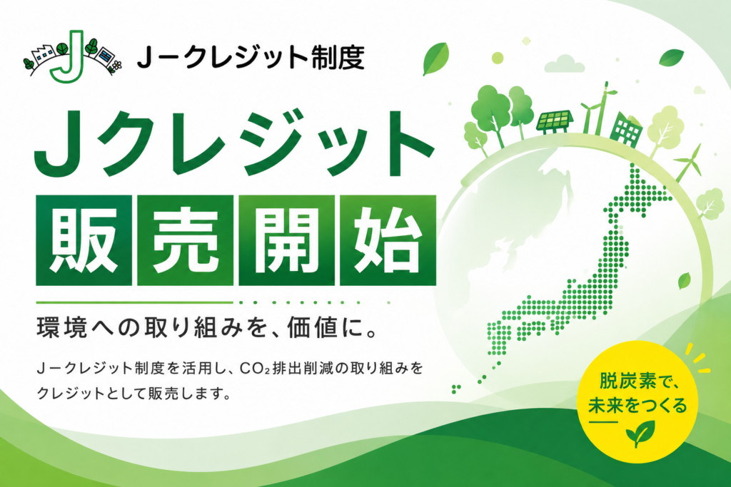 【サービス開始】関西GX推進協議会、J-クレジット取り扱い（購入支援）を開始｜選定・代理購入から無効化・証明書発行まで一気通貫で代行